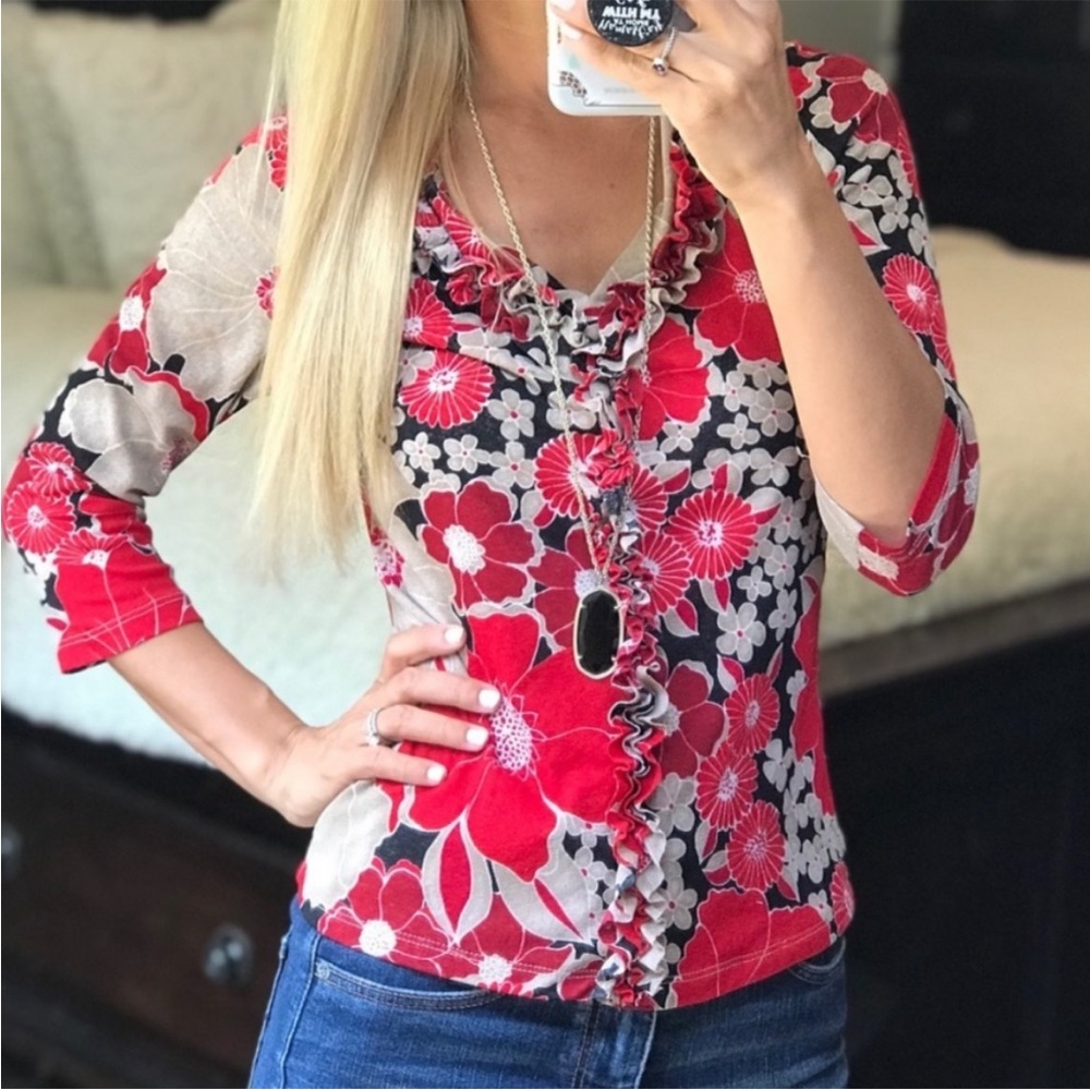 BARANDA stretchy silk top - Picture 2 of 6